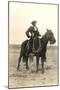 Photo of Cowboy on Horse-null-Mounted Art Print