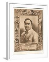 Photo of Enrico Caruso-null-Framed Art Print