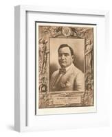 Photo of Enrico Caruso-null-Framed Art Print