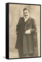 Photo of Enrico Caruso-null-Framed Stretched Canvas