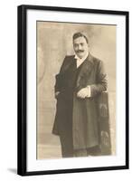 Photo of Enrico Caruso-null-Framed Art Print