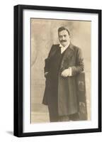 Photo of Enrico Caruso-null-Framed Art Print