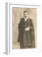 Photo of Enrico Caruso-null-Framed Art Print