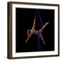 Photo of female dancer-Panoramic Images-Framed Photographic Print