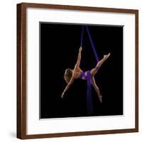 Photo of female dancer-Panoramic Images-Framed Photographic Print