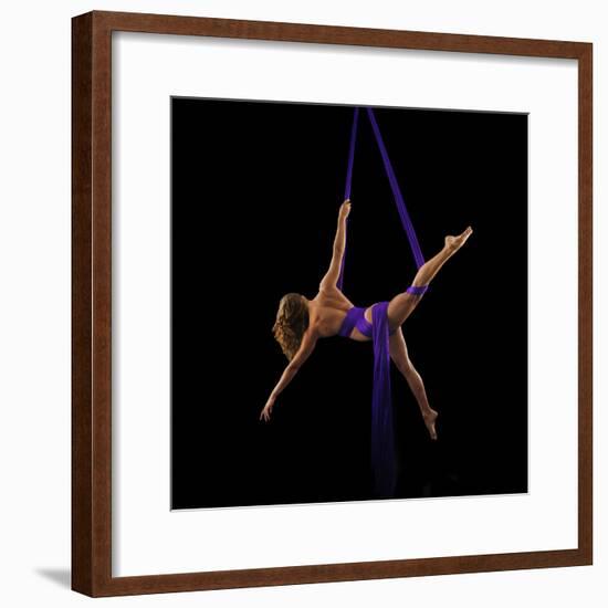 Photo of female dancer-Panoramic Images-Framed Photographic Print