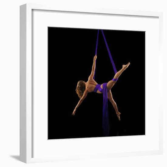 Photo of female dancer-Panoramic Images-Framed Photographic Print