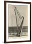 Photo of Harp in Napoleon's House-null-Framed Art Print