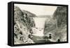 Photo of Hoover Dam-null-Framed Stretched Canvas