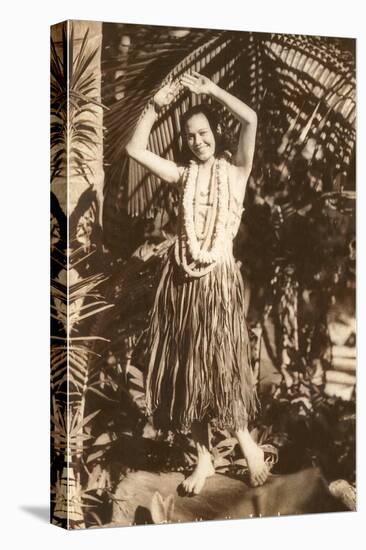 Photo of Hula Girl-null-Stretched Canvas