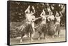 Photo of Hula Girls-null-Framed Stretched Canvas