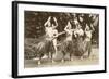 Photo of Hula Girls-null-Framed Art Print