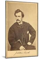 Photo of John Wilkes Booth-null-Mounted Art Print