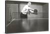 Photo of Man Playing Ping-Pong-null-Stretched Canvas