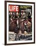 Photo of Pres. Kennedy and Gen. De Gaulle, During Trip to Paris, June 9, 1961-Paul Schutzer-Framed Photographic Print