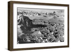 Photo of the Surface of Mars-null-Framed Photographic Print