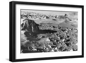 Photo of the Surface of Mars-null-Framed Photographic Print