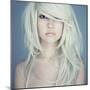 Photo of Young Beautiful Woman with Magnificent Hair-George Mayer-Mounted Photographic Print