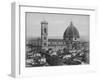 Photo Showing the Duomo Cathedral of Florence and Surrounding Area-null-Framed Premium Photographic Print