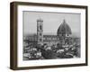 Photo Showing the Duomo Cathedral of Florence and Surrounding Area-null-Framed Photographic Print