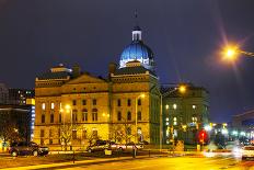 Indiana State Capitol Building-photo ua-Framed Photographic Print