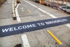 Welcome to Brooklyn Sign-photo.ua-Photographic Print