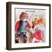 Photobomb 2-Jennifer Redstreake Geary-Framed Art Print