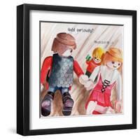 Photobomb 2-Jennifer Redstreake Geary-Framed Art Print