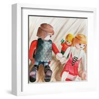 Photobomb-Jennifer Redstreake Geary-Framed Art Print