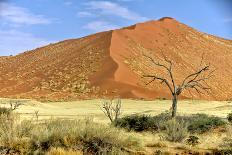 Vast Orange Dune at Sossusvlei Namib Naukluft Park Namibia-photogallet-Framed Photographic Print