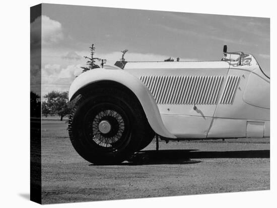 Photograph of a 1930 Rolls-Royce Phantom II Mulliner Continental Tourer, c.1958-Walker Evans-Stretched Canvas