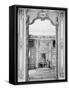 Photograph of a Mirror at the Chateau de Versailles with the Reflection of Giraudon's Camera-Adolphe Giraudon-Framed Stretched Canvas