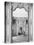 Photograph of a Mirror at the Chateau de Versailles with the Reflection of Giraudon's Camera-Adolphe Giraudon-Stretched Canvas