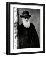 Photograph of Charles Darwin In 1881, Aged 72-Science Photo Library-Framed Photographic Print