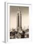 Photograph of Empire State Building, New York City-null-Framed Art Print