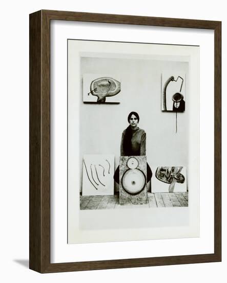 Photograph of Eva Hesse, C.1965-null-Framed Giclee Print