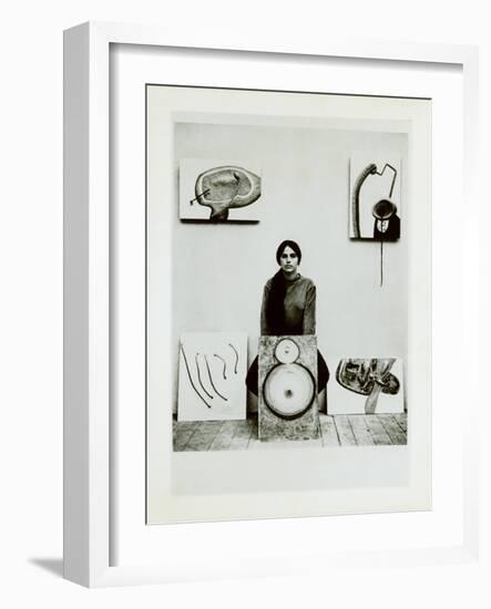 Photograph of Eva Hesse, C.1965-null-Framed Giclee Print