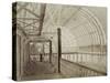 Photograph of Interior View Showing Upper Gallery in Crystal Palace, London-Philip Henri Delamotte-Stretched Canvas
