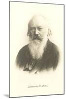 Photograph of Johannes Brahms-null-Mounted Art Print