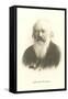 Photograph of Johannes Brahms-null-Framed Stretched Canvas