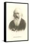 Photograph of Johannes Brahms-null-Framed Stretched Canvas