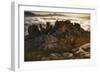 Photograph of Landscape of the Sinai Mountains, Valleys and Desert from the Peak of J…, 1974 (Photo-Nathan Benn-Framed Giclee Print