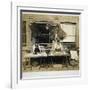 Photograph of Leather Dying for Glove-Making at Bevingtons and Sons-null-Framed Photographic Print