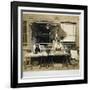 Photograph of Leather Dying for Glove-Making at Bevingtons and Sons-null-Framed Photographic Print