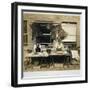 Photograph of Leather Dying for Glove-Making at Bevingtons and Sons-null-Framed Photographic Print