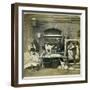 Photograph of Leather Workers Preparing Skins at Bevingtons and Sons-null-Framed Photographic Print