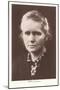 Photograph of Madame Curie-null-Mounted Art Print