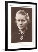 Photograph of Madame Curie-null-Framed Art Print