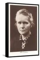 Photograph of Madame Curie-null-Framed Stretched Canvas