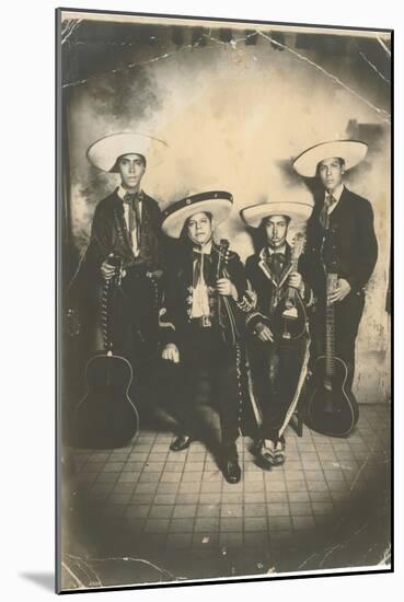 Photograph of Mariachis-null-Mounted Art Print